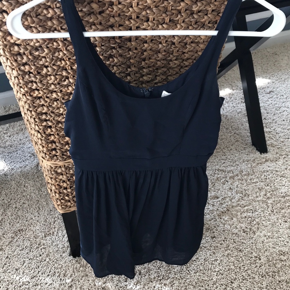 Girls Navy Dress 12/14 Abercrombie kids